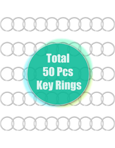 Juego 100 Pcs Ganchos de Presión Sprookber 32mm Plata