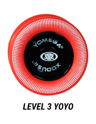 Yoyo Yomega Xodus II - Profesional Negro Rojo - 76-86g