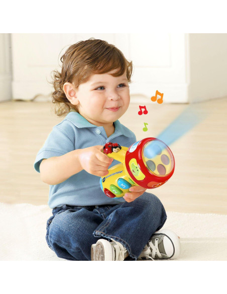 Linterna Educativa VTech Spin and Learn Amarilla 1-3 Años Linterna Educativa VTech Spin and Learn Amarilla 1-3 Años