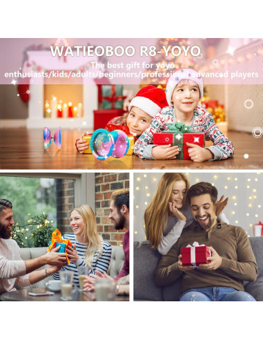 Yoyo WATIEOBOO R8 Profesional Doble Función con Accesorios