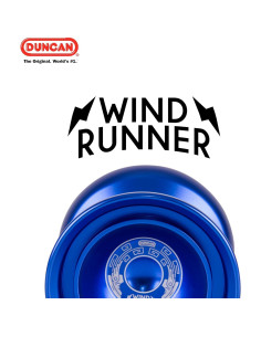 Yo-Yo Duncan Windrunner Negro - Aluminio Profesional 66.5g 2