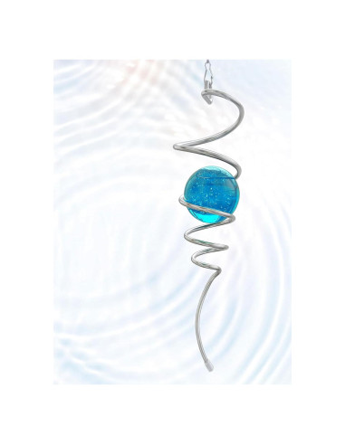 Esfera de Observación Eiryhope Azul 33cm Decoración Jardín