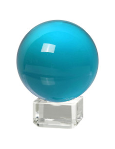 Bola de Cristal K9 50mm Longwin con Soporte Gratis Azul