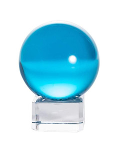Bola de Cristal Fengshui 40mm LONGWIN Azul Lago