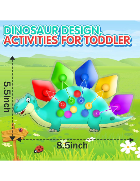 Juguete Sensorial Dinosaurio UIIOPJIOM 14.99x14.73cm 0.14kg Juguete Sensorial Dinosaurio UIIOPJIOM 14.99x14.73cm 0.14kg