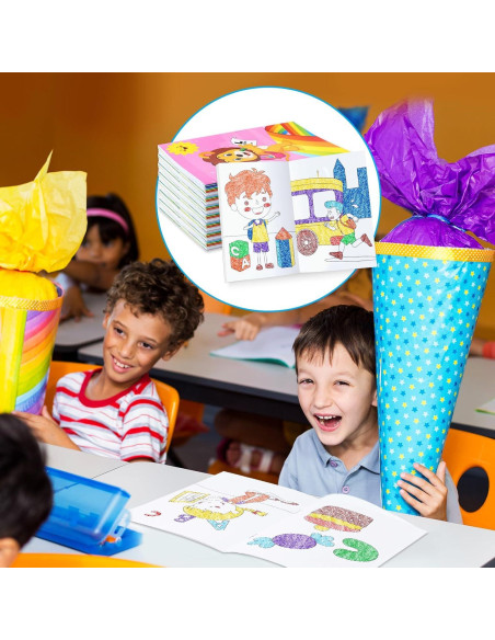 BenLouis 24 Libros de Colorear Mini para Niños 4-16 Años BenLouis 24 Libros de Colorear Mini para Niños 4-16 Años
