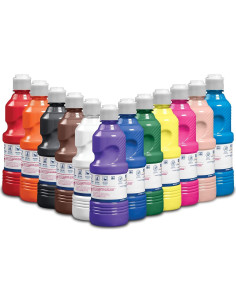Pintura Tempera Lavable Prang 16 Oz. Colores Variados 2