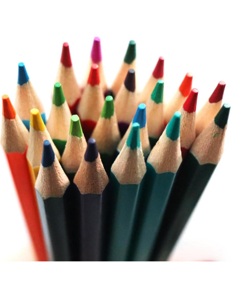 Lápices de Colores SKKSTATIONERY 50Pcs Multicolor 17.78cm Lápices de Colores SKKSTATIONERY 50Pcs Multicolor 17.78cm
