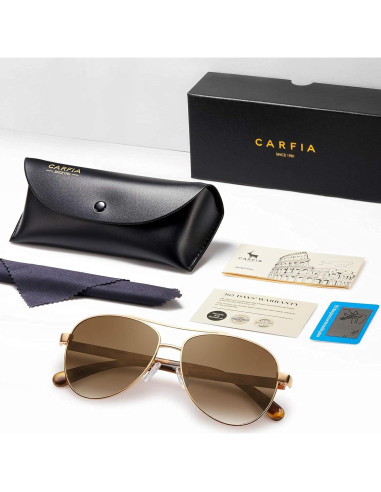 Gafas de sol polarizadas Carfia CA3216 para mujeres 58mm