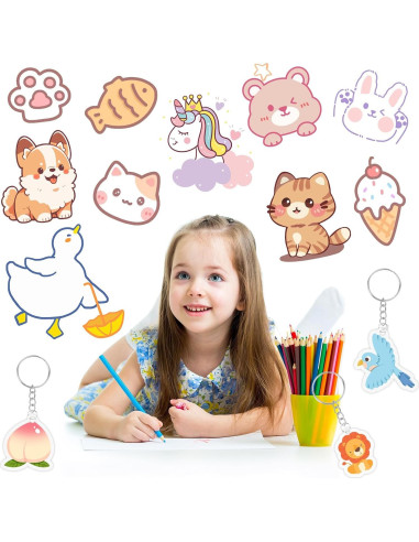 Kit de 25 Hojas de Papel Shrinky Dink REGUICORP 20.1x14.5cm