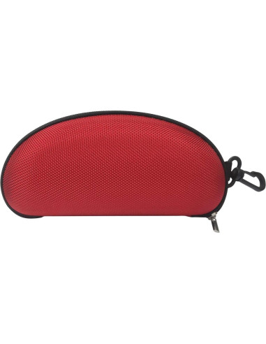 Estuche para Gafas de Sol Unisex con Clip y Cremallera