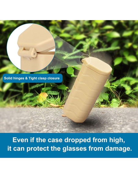 Funda Grande para Gafas iGuerburn Dura y Segura Caqui Funda Grande para Gafas iGuerburn Dura y Segura Caqui