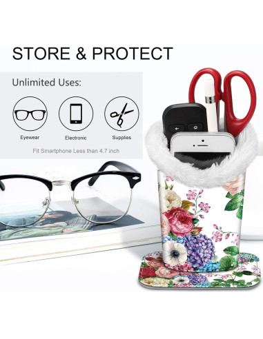 Soporte para Gafas FINTIE con Forro de Felpa - Organizador