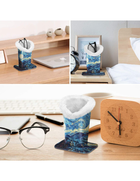Soporte de Gafas Fintie Noche Estrellada Antirayaduras Soporte de Gafas Fintie Noche Estrellada Antirayaduras