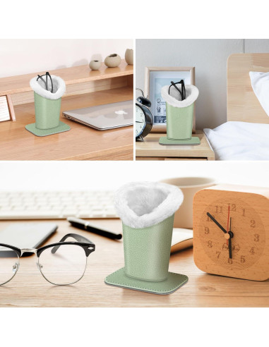 Soporte para Gafas FINTIE Verde Salvia Antirayaduras