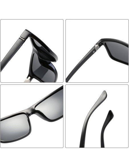 Gafas de Sol Polarizadas TAC para Hombres - Lente Gris Gafas de Sol Polarizadas TAC para Hombres - Lente Gris