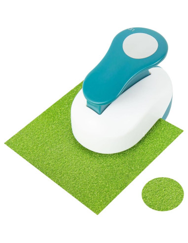 Cortador de Círculo QIQQIKIN 2PCS 38mm + 25mm para Manualidades