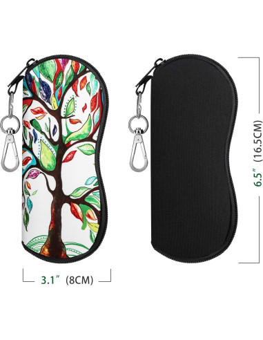 Funda para Gafas MoKo Neopreno Ligera con Cremallera