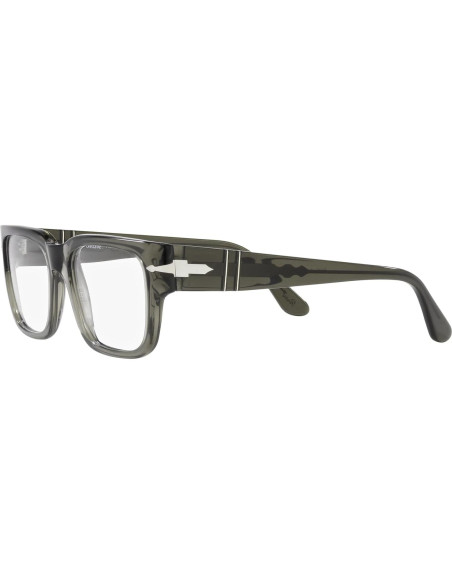 Montura de Gafas Rectangulares Persol PO3315V Gris Topo Montura de Gafas Rectangulares Persol PO3315V Gris Topo