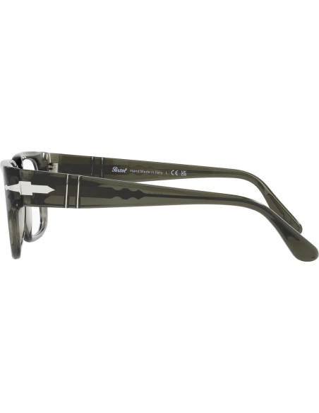 Montura de Gafas Rectangulares Persol PO3315V Gris Topo Montura de Gafas Rectangulares Persol PO3315V Gris Topo