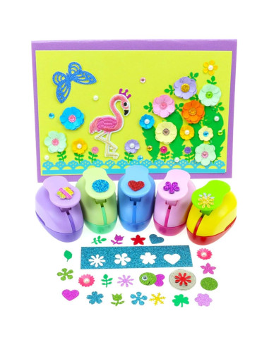 Set de Troqueladores de Papel Regilt 6 Pcs - Diferentes Formas