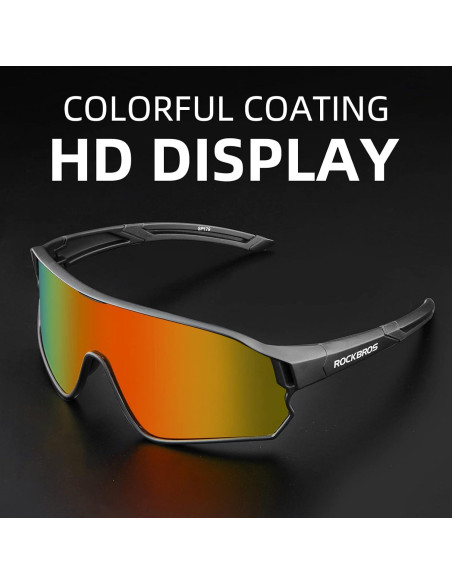 Gafas de sol ROCKBROS Sp179 polarizadas UV400 unisex Gafas de sol ROCKBROS Sp179 polarizadas UV400 unisex