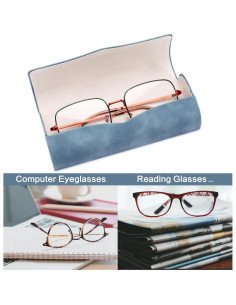 Estuche de Gafas Vemiss Retro Ligero 15.49 cm Azul 2