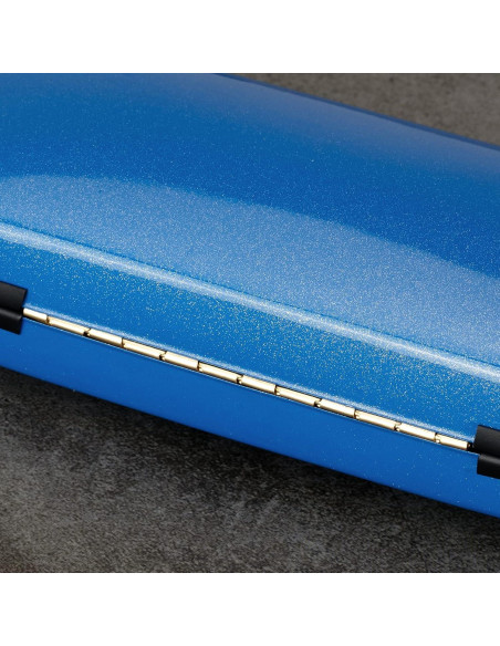 Estuche de Gafas Vemiss Azul Ligero y Protector 16.5x6.6 cm Estuche de Gafas Vemiss Azul Ligero y Protector 16.5x6.6 cm