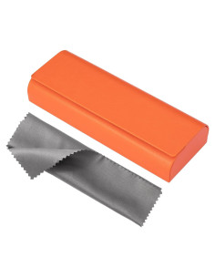 Estuche de Gafas Vemiss Naranja Ligero y Portátil