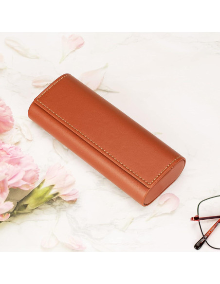 Estuche de Gafas Vemiss Naranja Ligero y Portátil Estuche de Gafas Vemiss Naranja Ligero y Portátil