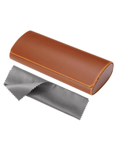 Estuche de Gafas Vemiss Marrón Claro 16x6.6 cm Ligero
