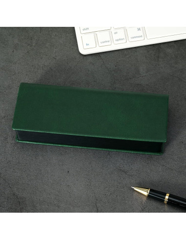 Estuche de Gafas Vemiss Verde Ligero y Duradero 17 cm