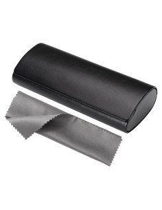 Estuche de Gafas Vemiss Negro Ligero y Portátil 16x6.6 cm