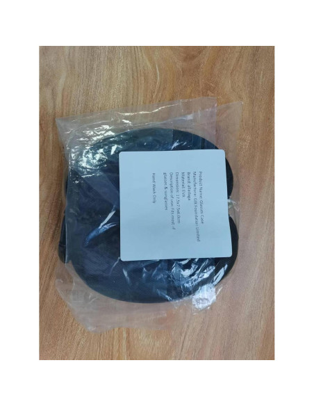 Paquete de 3 estuches negros para gafas con gancho Paquete de 3 estuches negros para gafas con gancho