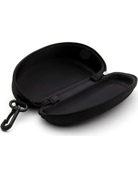 Paquete de 3 estuches para gafas EVA con gancho carabiner Paquete de 3 estuches para gafas EVA con gancho carabiner