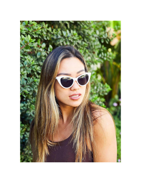 Gafas de sol Cateye para mujeres UV400 diseño retro Gafas de sol Cateye para mujeres UV400 diseño retro