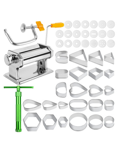 Juego de Herramientas de Extrusión de Arcilla Yoiemivy 45 Piezas