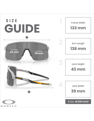 Gafas de sol Oakley Sutro Lite OO9463 con correa y kit