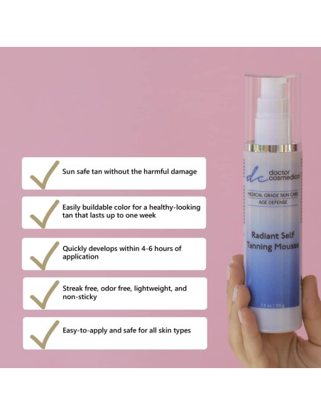 Mousse Autobronceador Radiante Doctor Cosmedical 213 g Mousse Autobronceador Radiante Doctor Cosmedical 213 g