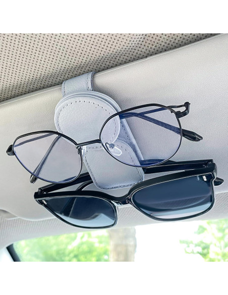 Soporte de Gafas KIWEN SH-001 Magnético para Coche Beige Soporte de Gafas KIWEN SH-001 Magnético para Coche Beige