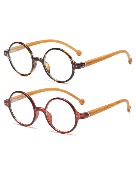 Gafas Retro Redondas JOVAKIT con Bloqueo Luz Azul Unisex Gafas Retro Redondas JOVAKIT con Bloqueo Luz Azul Unisex