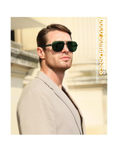 Gafas de sol aviador DUCO 3051 polarizadas UV protección