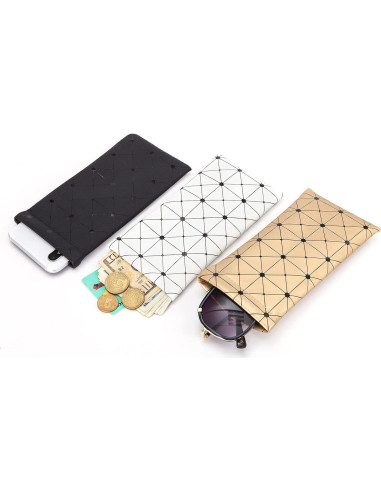 Funda de Cuero TRIUMPH VISION - 3 Fundas para Gafas