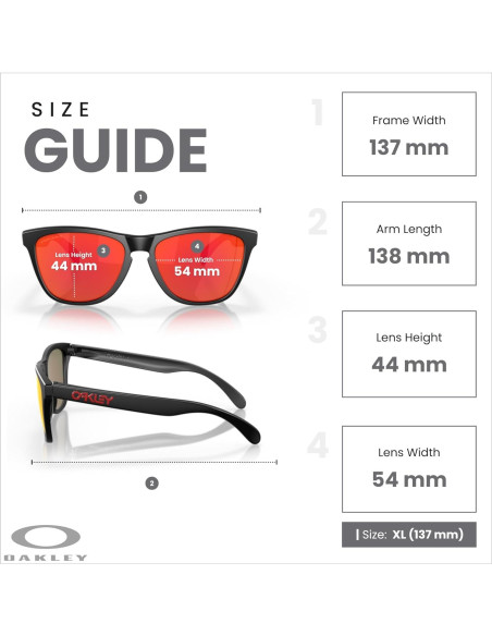 Gafas de Sol Oakley Frogskins OO9245 Negro Mate Prizm Ruby Gafas de Sol Oakley Frogskins OO9245 Negro Mate Prizm Ruby