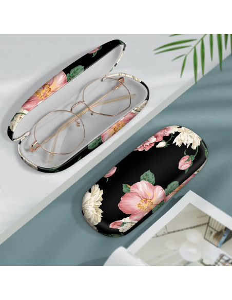 Funda Dura para Gafas Fintie con Paño de Limpieza Funda Dura para Gafas Fintie con Paño de Limpieza