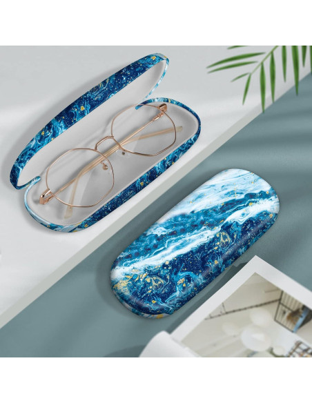 Funda Dura para Gafas Fintie con Paño de Limpieza Funda Dura para Gafas Fintie con Paño de Limpieza