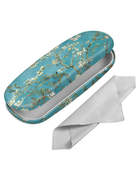 Funda Dura para Gafas Fintie AGSB con Paño de Limpieza Funda Dura para Gafas Fintie AGSB con Paño de Limpieza