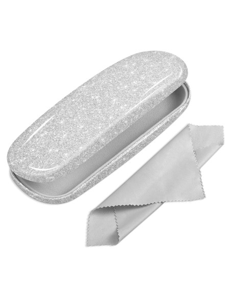 Funda Dura para Gafas Fintie con Paño de Limpieza Funda Dura para Gafas Fintie con Paño de Limpieza