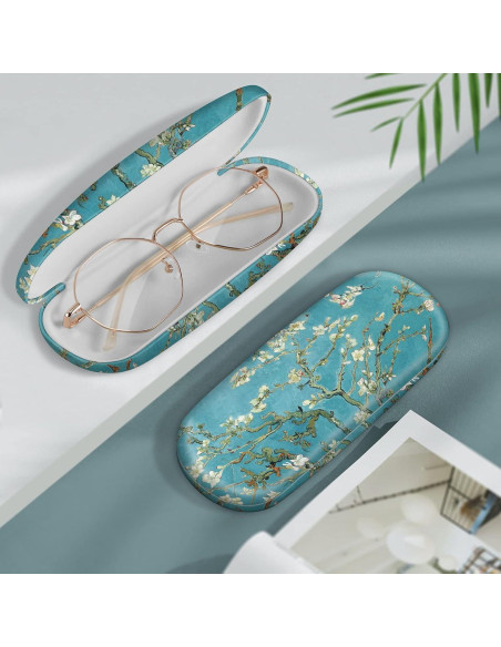 Funda Dura para Gafas Fintie AGSB con Paño de Limpieza Funda Dura para Gafas Fintie AGSB con Paño de Limpieza