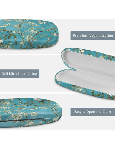 Funda Dura para Gafas Fintie AGSB con Paño de Limpieza
